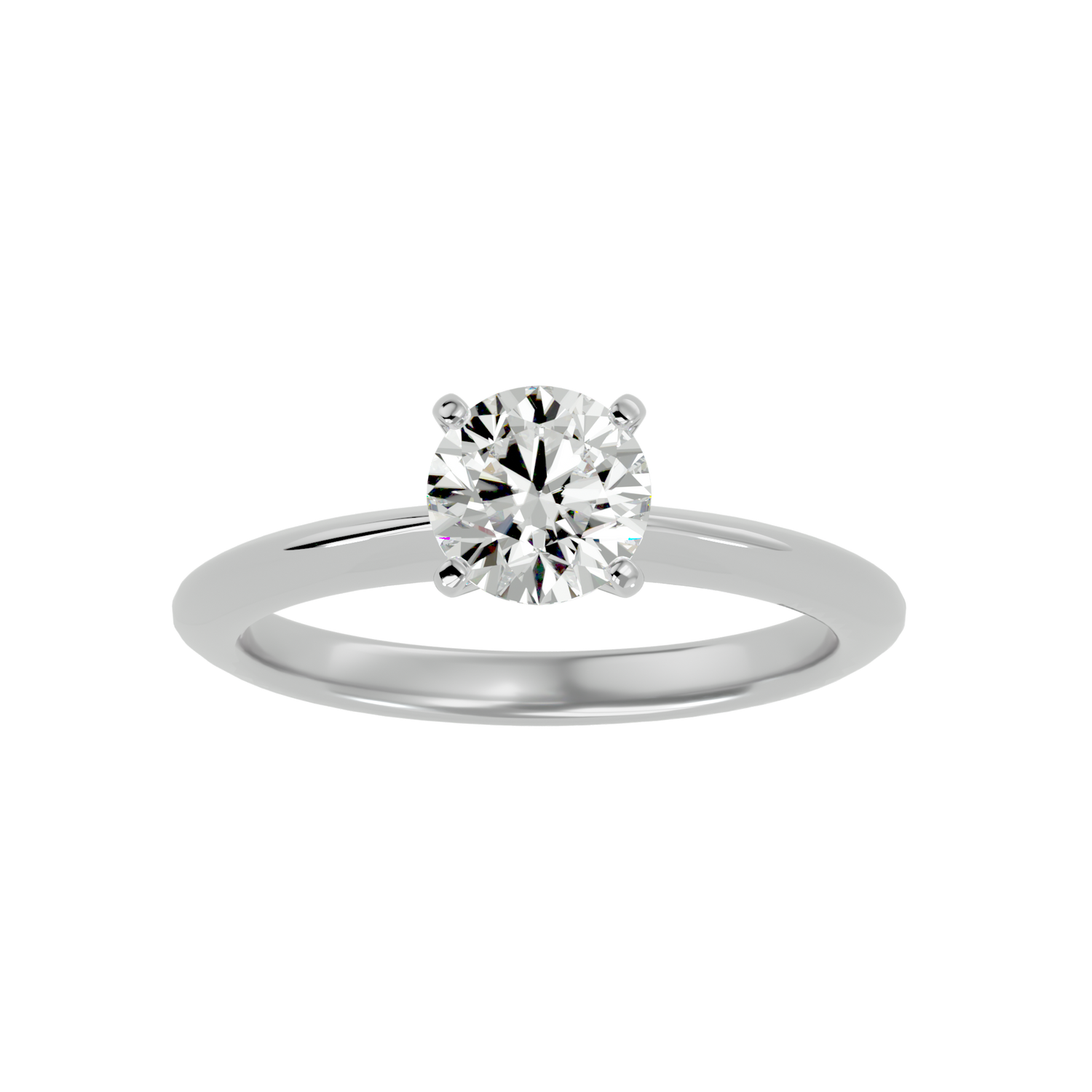 Zephyr Solitaire Ring