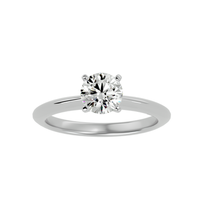 Zephyr Solitaire Ring