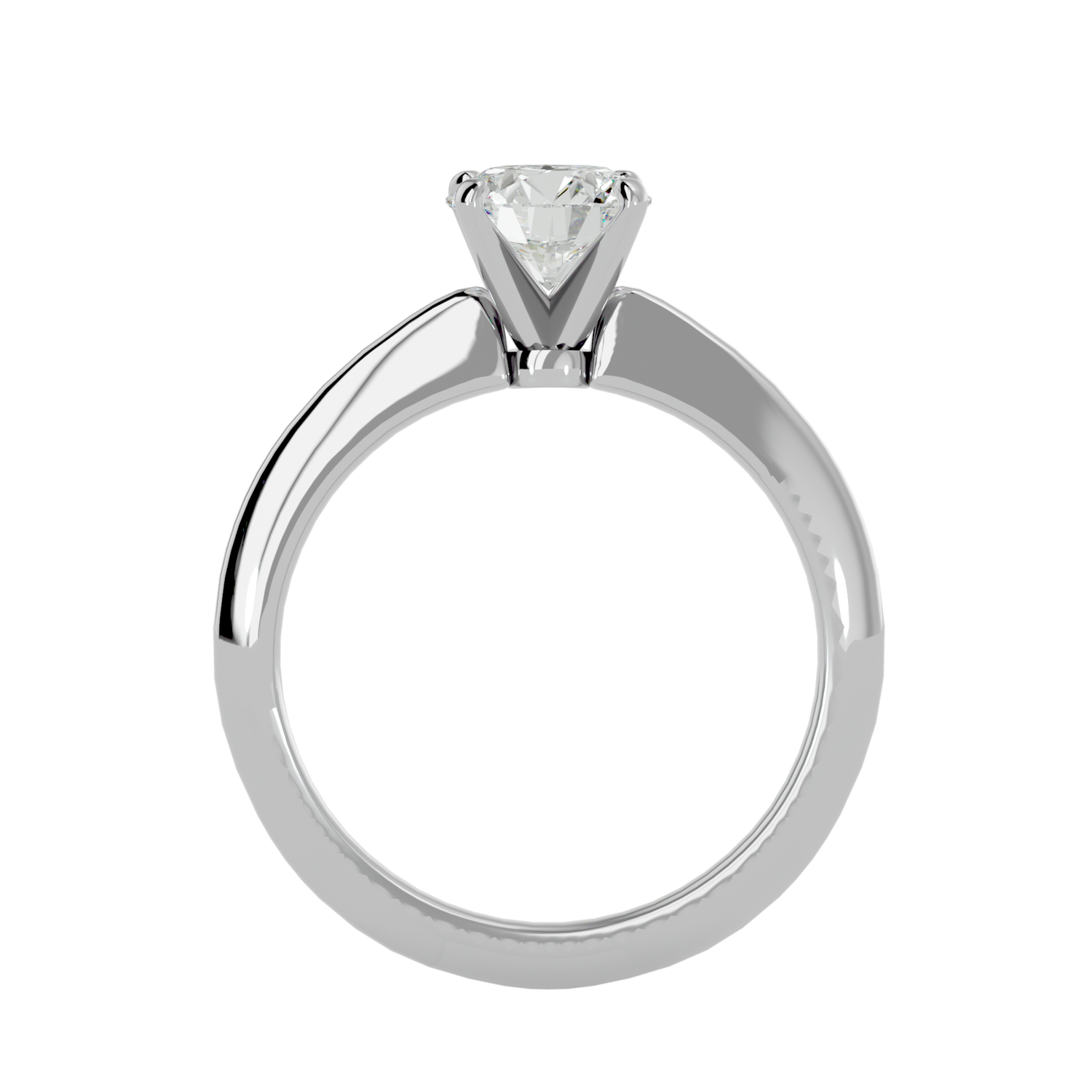 Zephyr Solitaire Ring