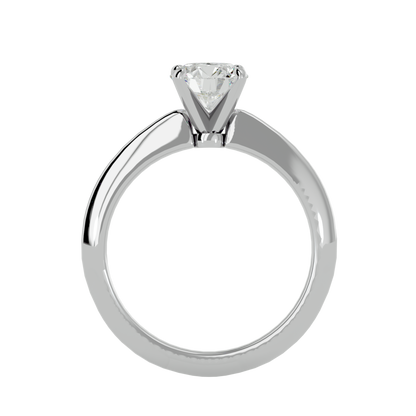 Zephyr Solitaire Ring