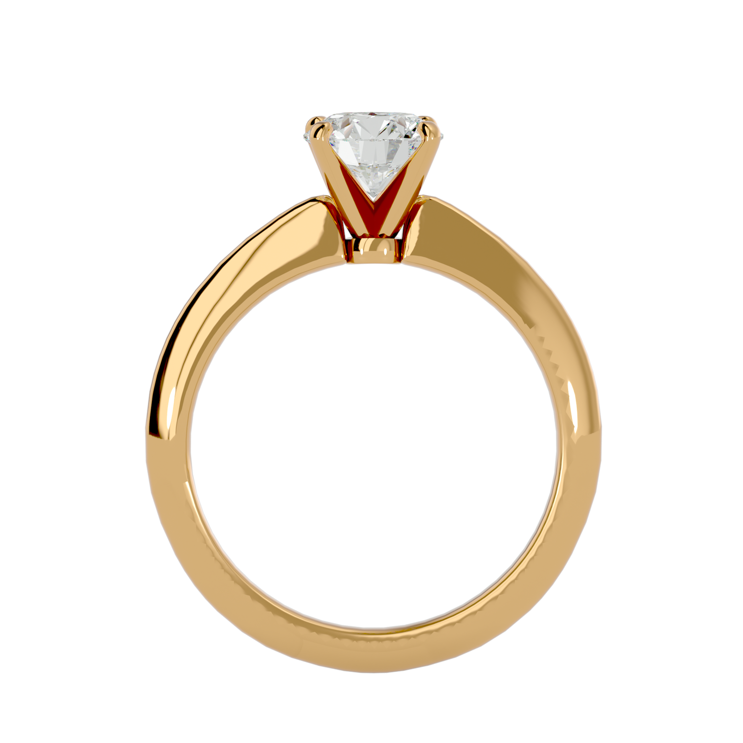 Zephyr Solitaire Ring