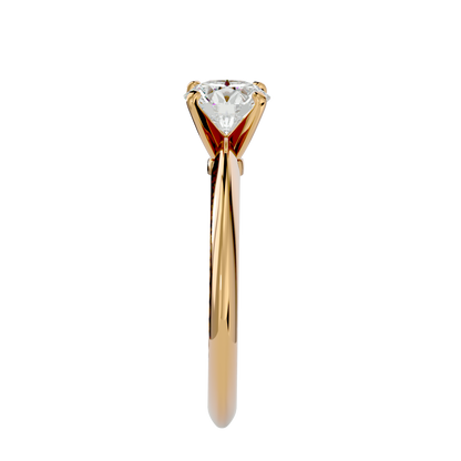Zephyr Solitaire Ring