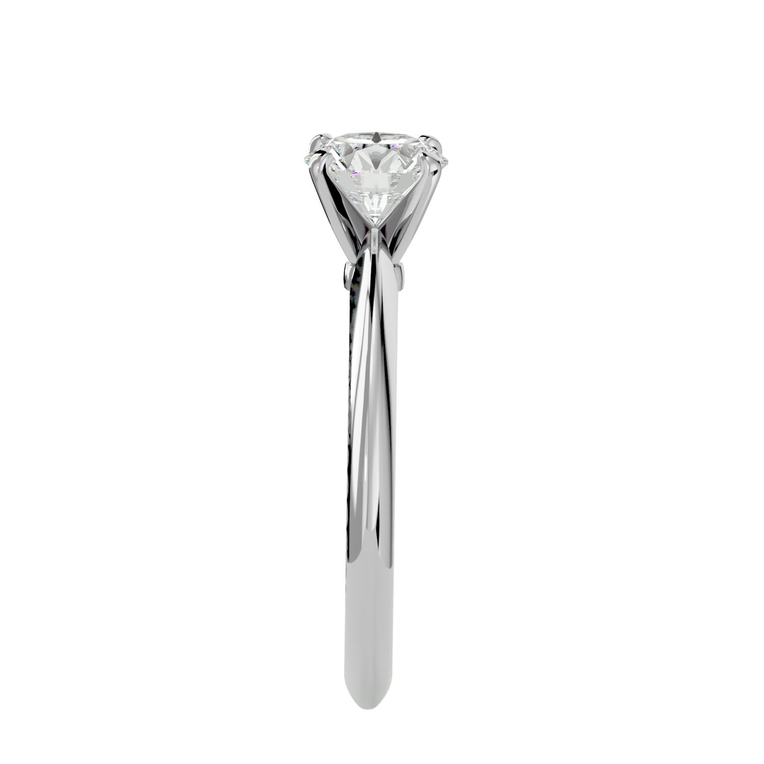 Zephyr Solitaire Ring