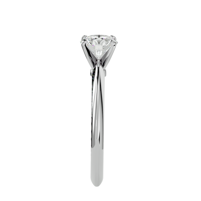 Zephyr Solitaire Ring