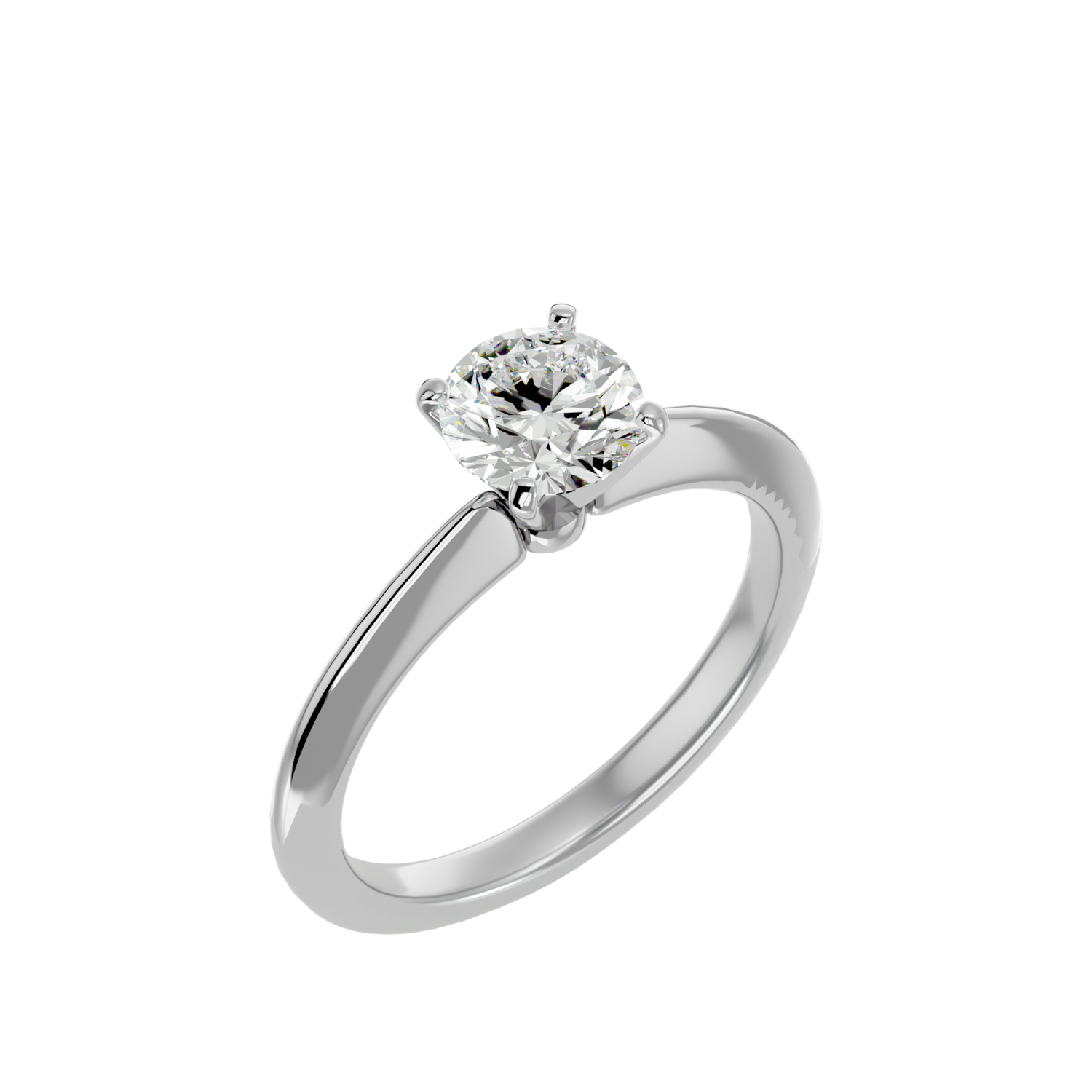 Zephyr Solitaire Ring