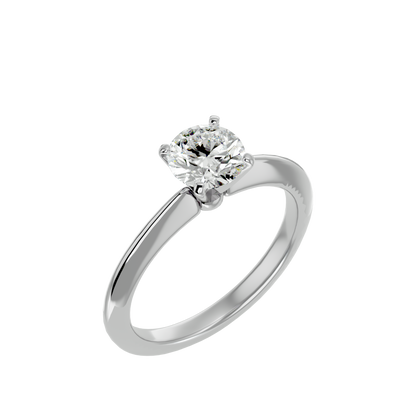 Zephyr Solitaire Ring