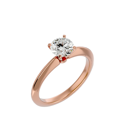 Zephyr Solitaire Ring