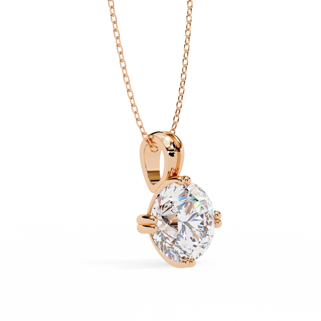 Jacqueline Solitaire Pendant