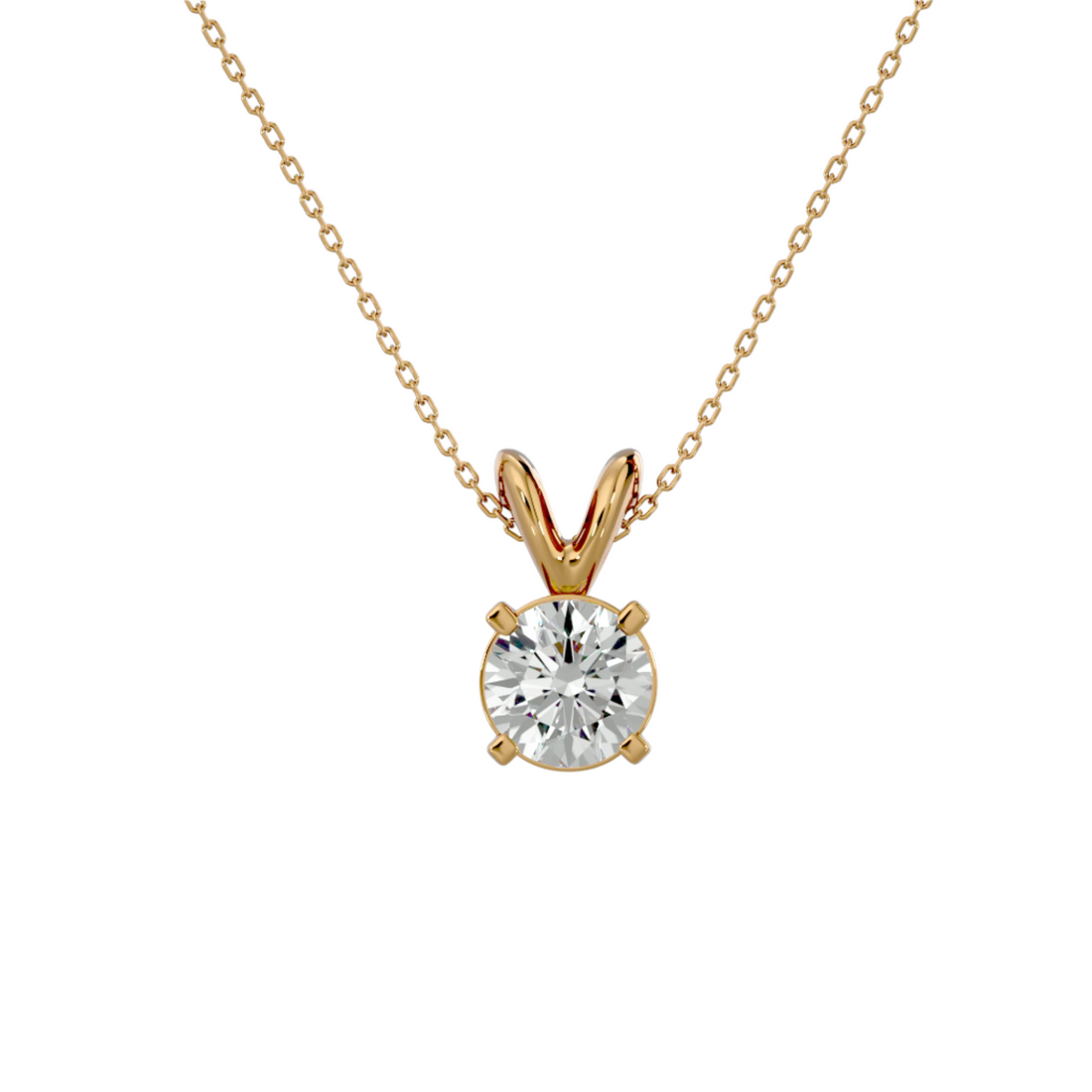 Charlotte Solitaire Pendant