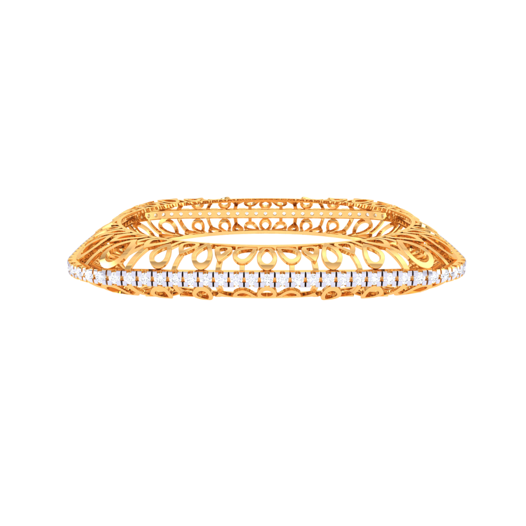 Madeline Diamond Bangle