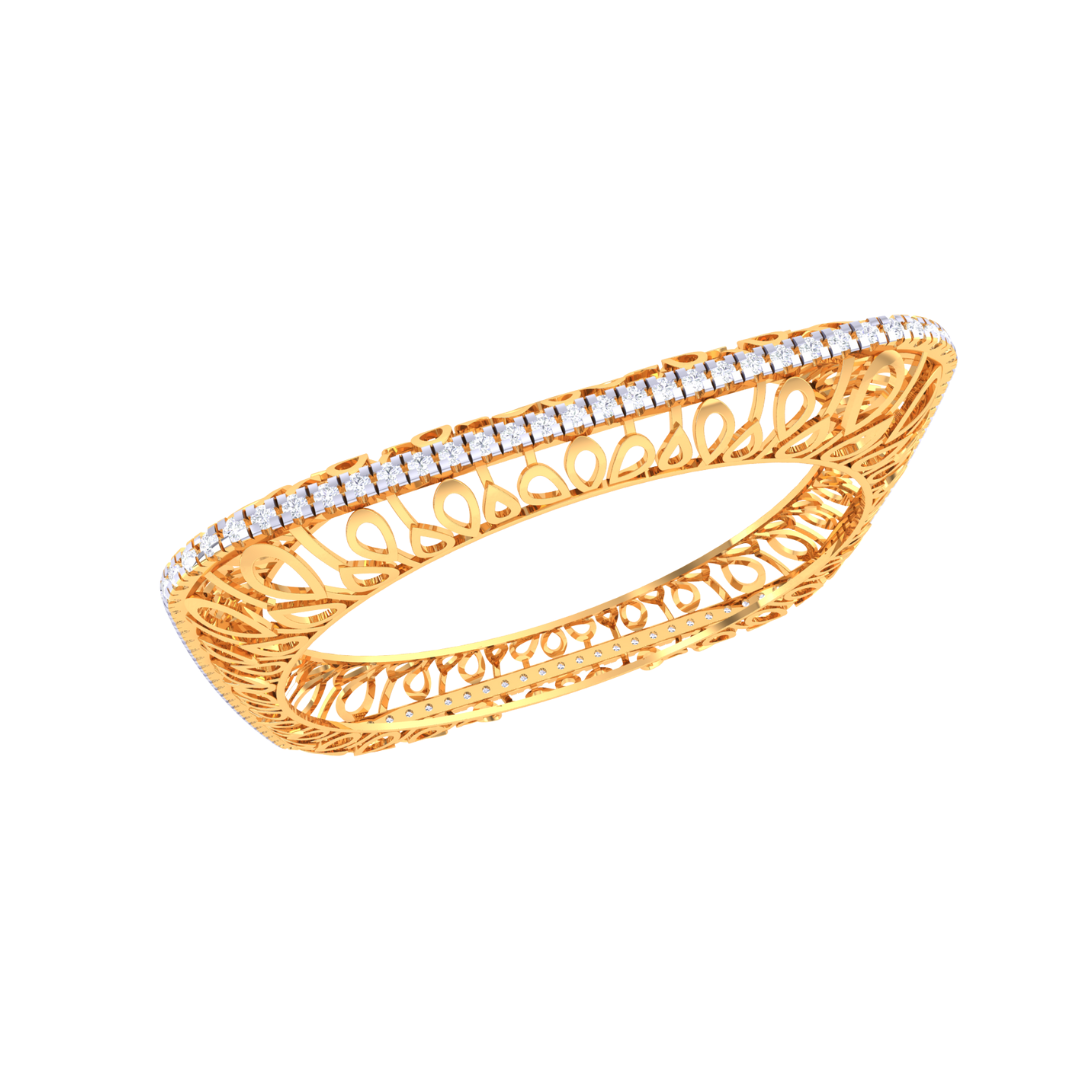 Madeline Diamond Bangle