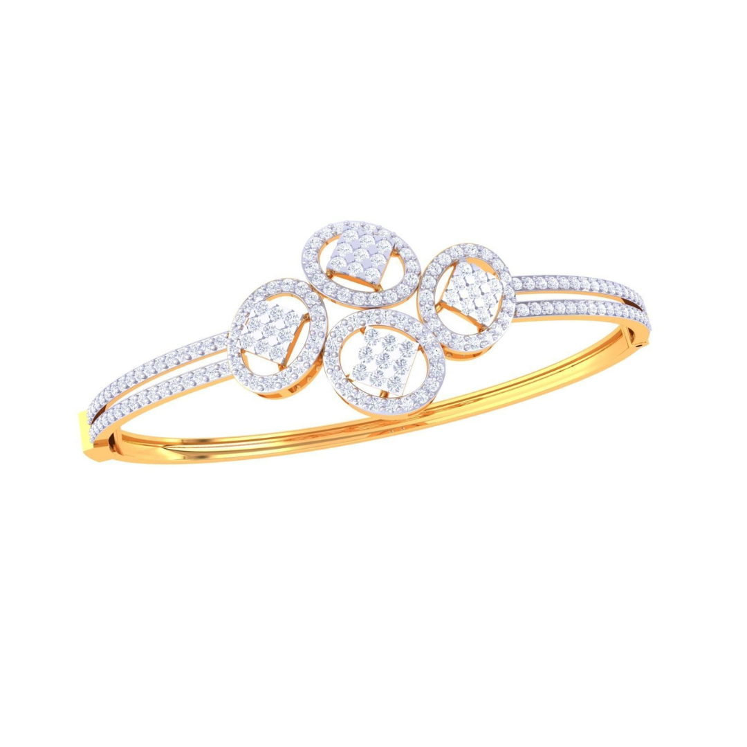 Violet Diamond Bracelet