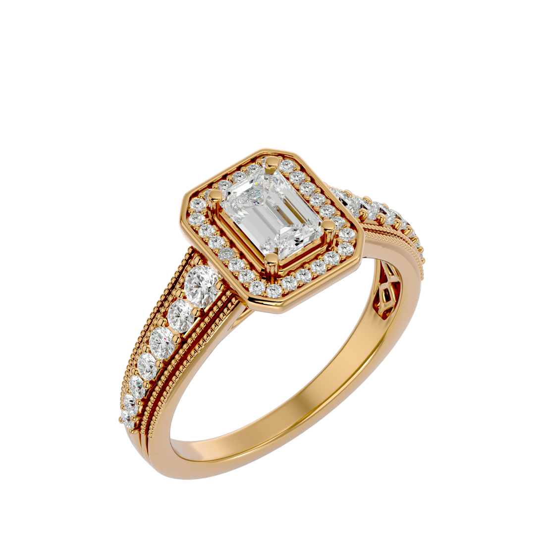 Sawyer Halo Ring
