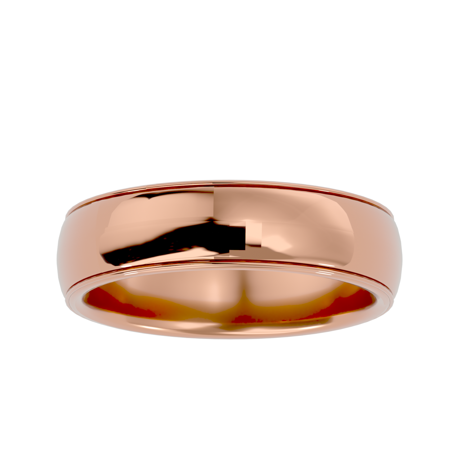 Allegra Mens Wedding Band