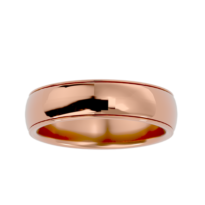Allegra Mens Wedding Band