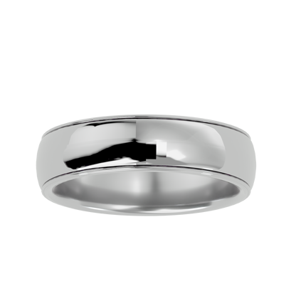 Allegra Mens Wedding Band