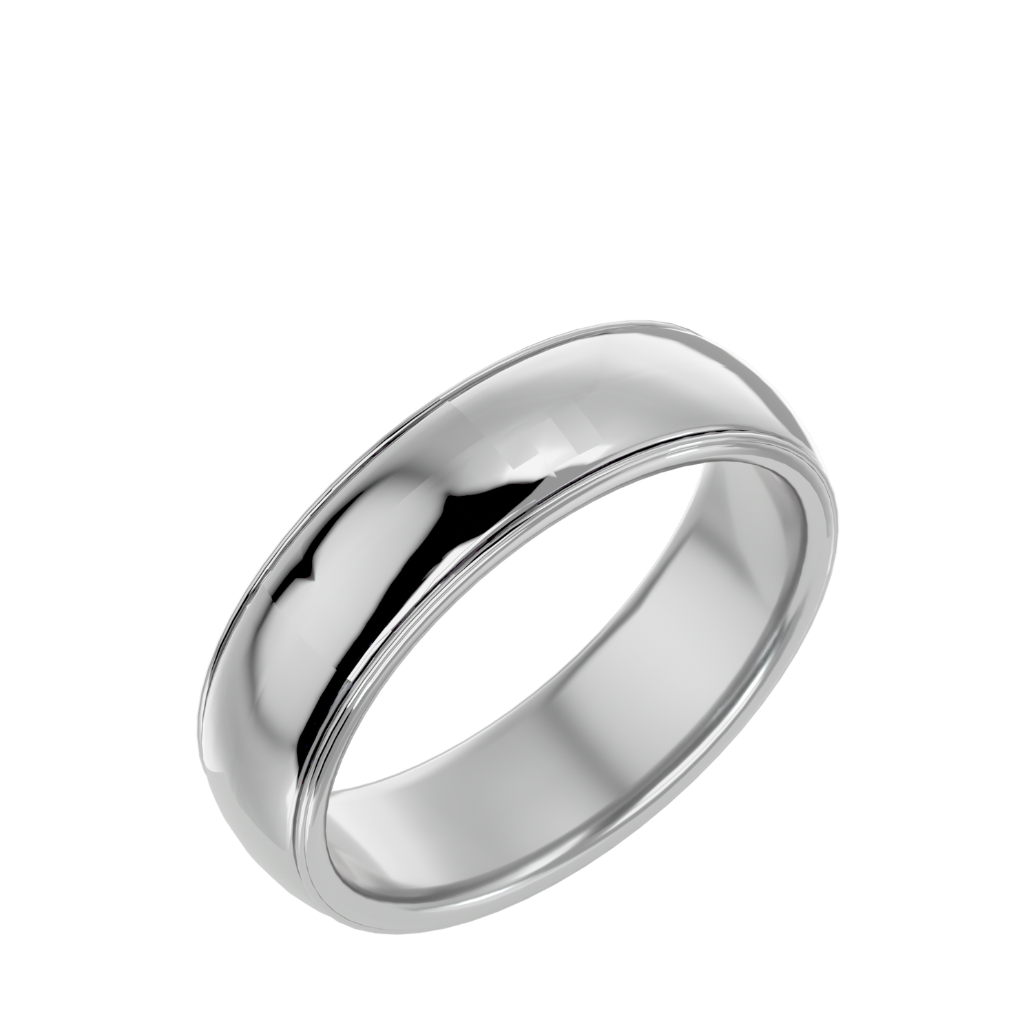 Allegra Mens Wedding Band