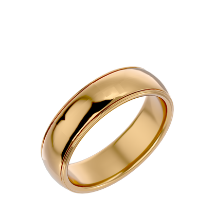 Allegra Mens Wedding Band