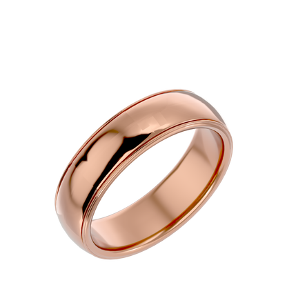 Allegra Mens Wedding Band