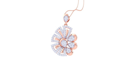 Rosalind Diamond Pendant Set