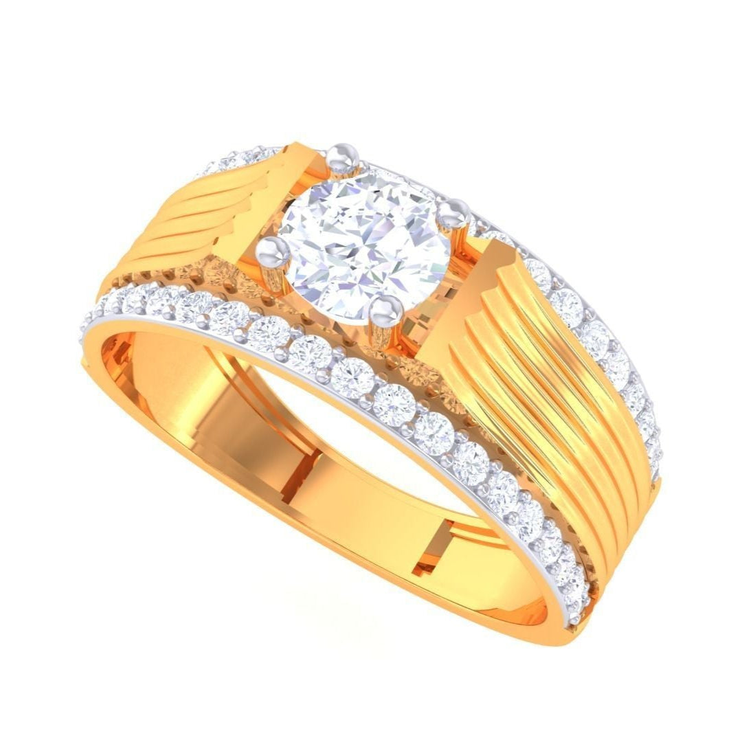 Simon Solitaire Ring