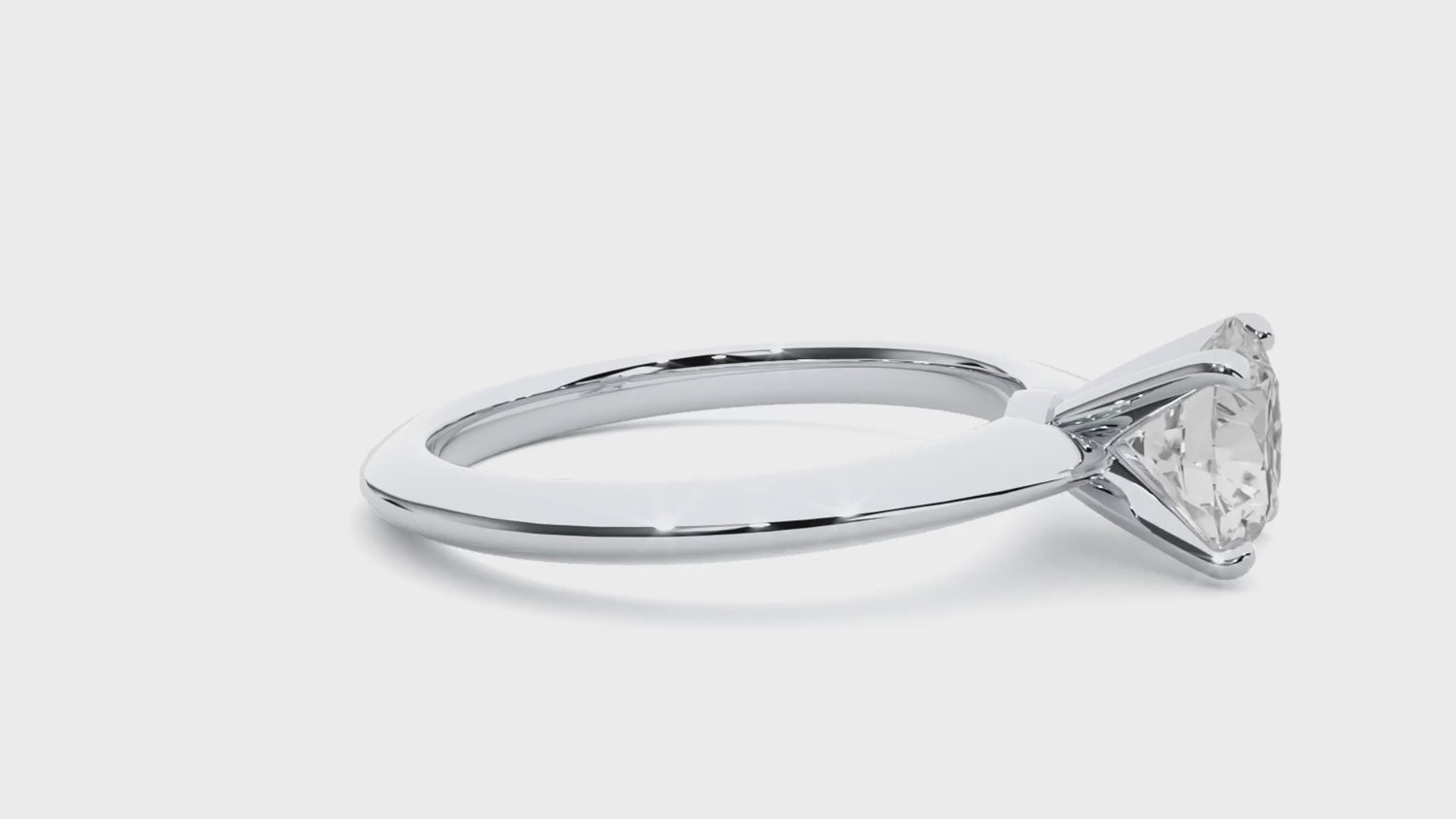 Zephyr Solitaire Ring