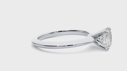 Zephyr Solitaire Ring