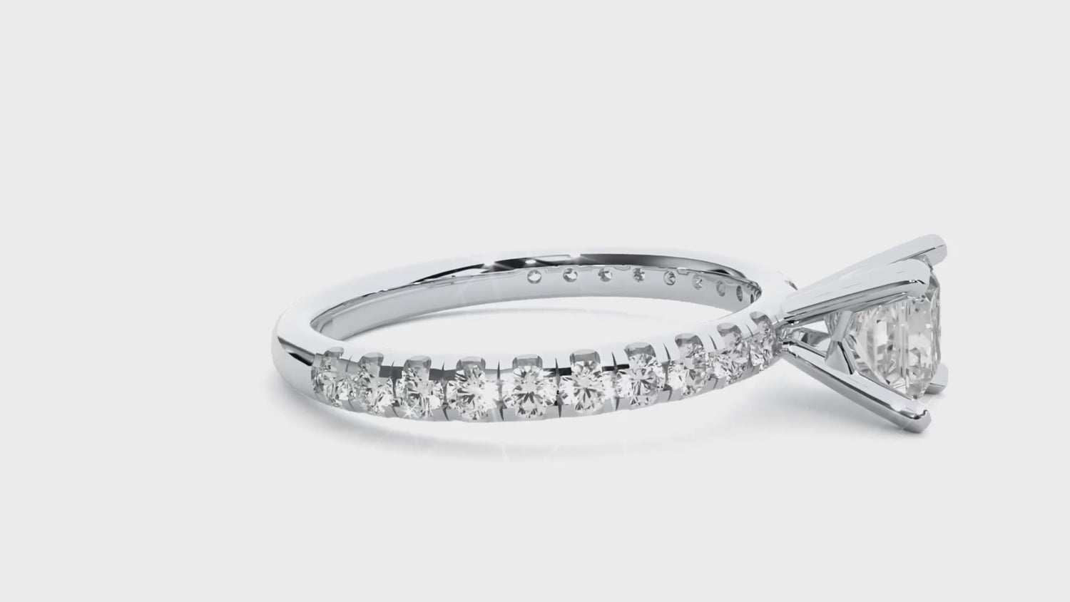 Poppy Solitaire Ring
