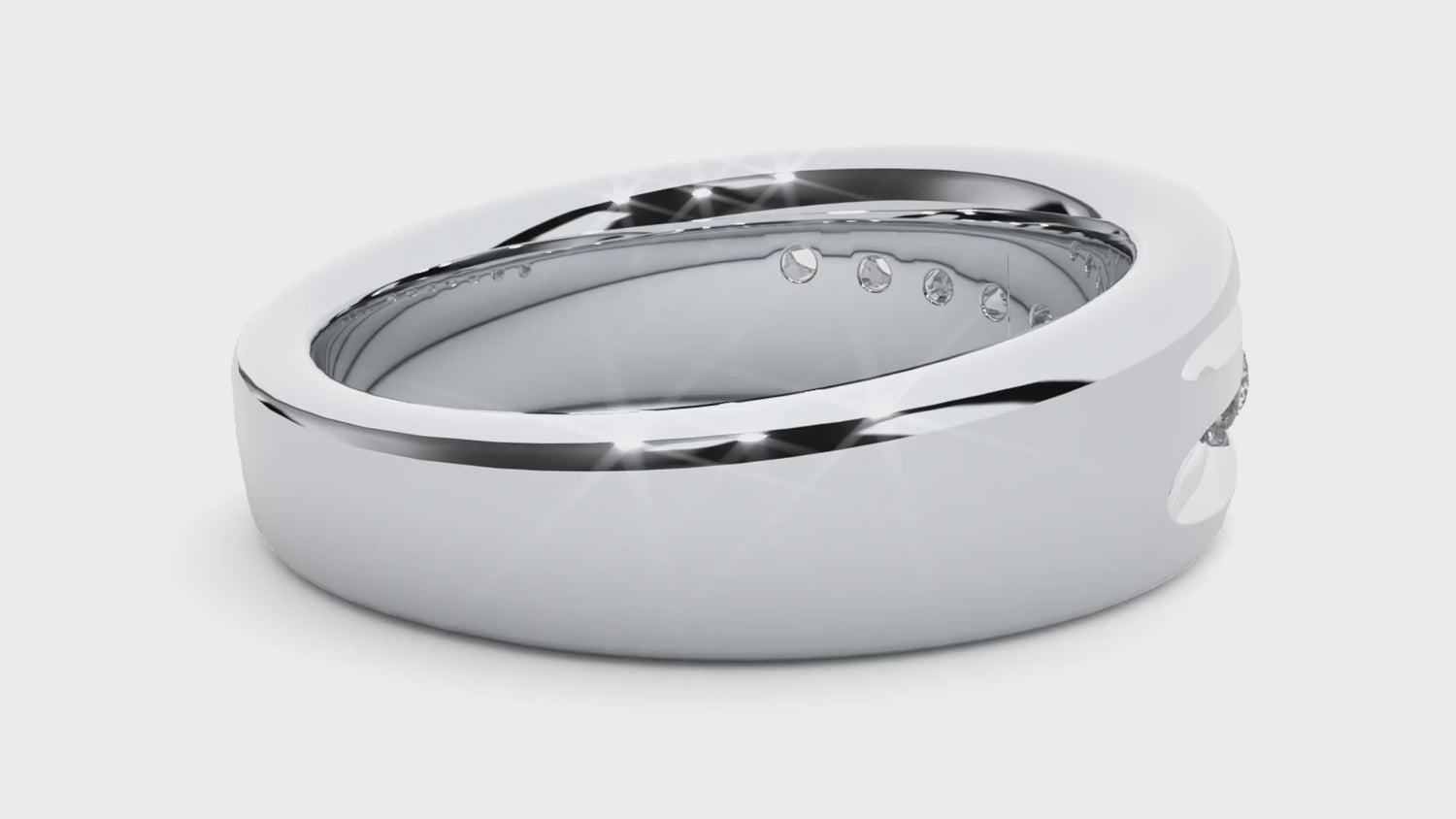 Bernice Mens Studded Ring