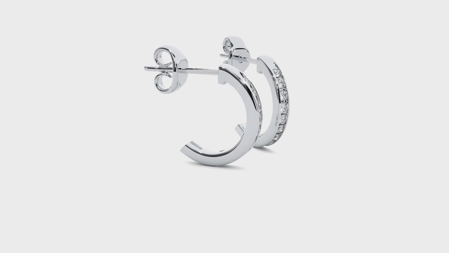 Roxanne Diamond Hoop