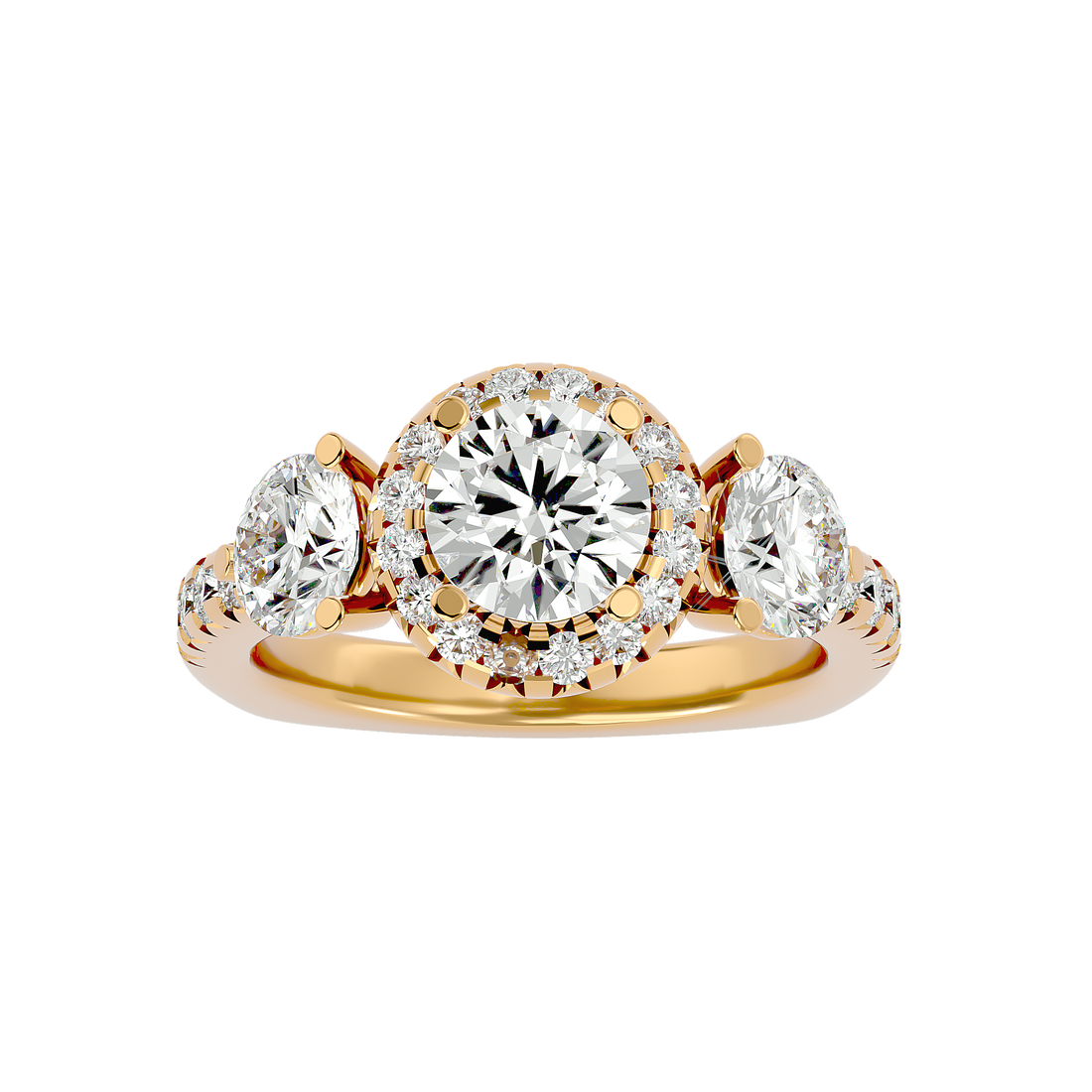 Lana Three Stone Ring