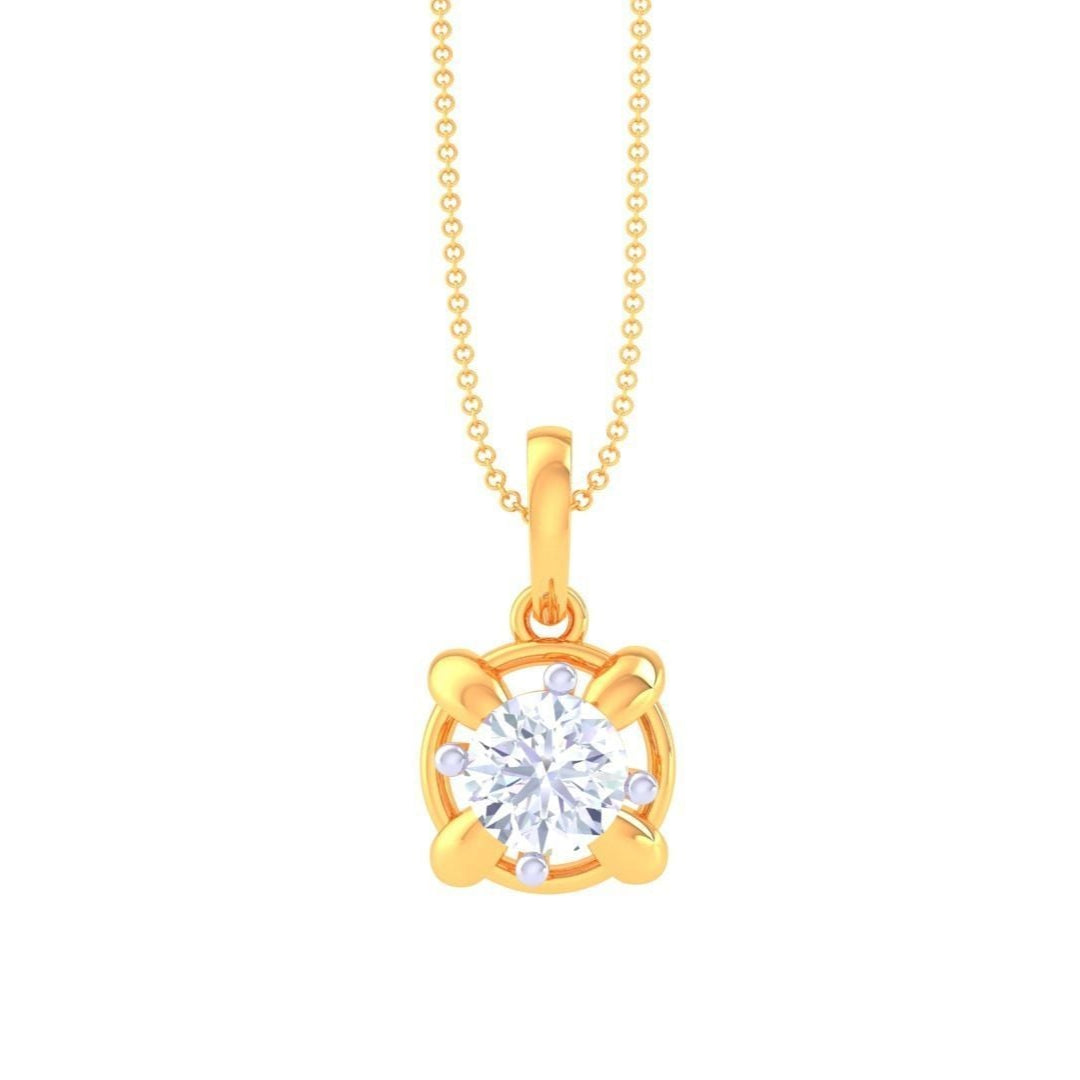 Mila Solitaire Pendant Set