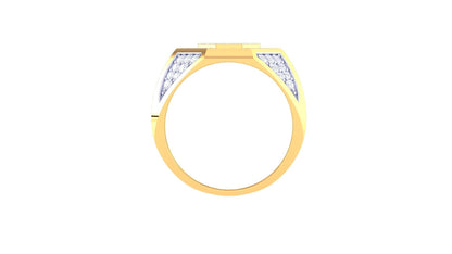 Geraldo Diamond Mens Ring