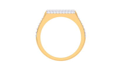 George Diamond Mens Ring