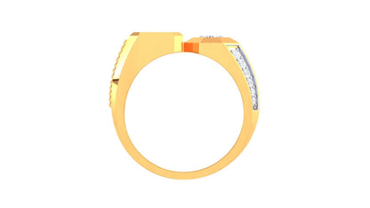 Hugo Solitaire Mens Ring