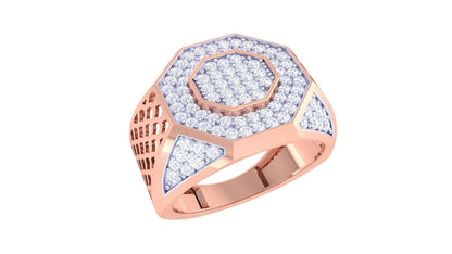 Geraldo Diamond Mens Ring
