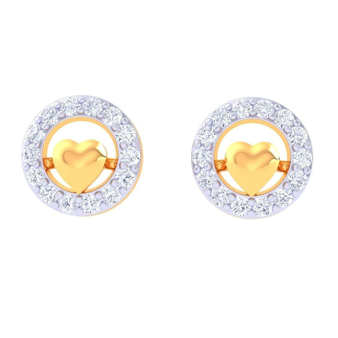 Grace Diamond Kids Earring