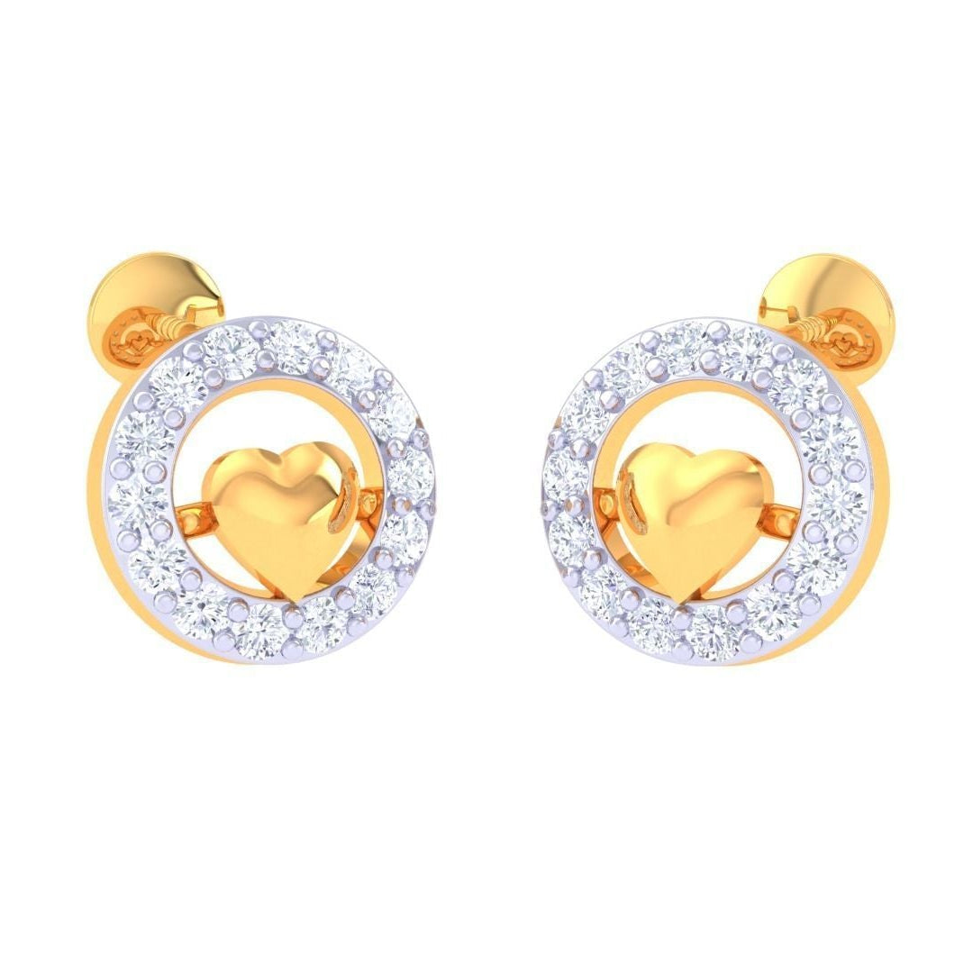 Grace Diamond Kids Earring